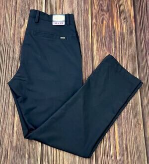NWT Greg Norman Performance Stretch Blue Pants Mens 30x29 (Actual 30x29)